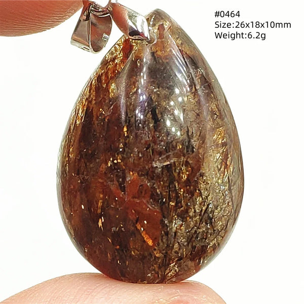 Black Rutilated Copper Quartz-ToShay.org