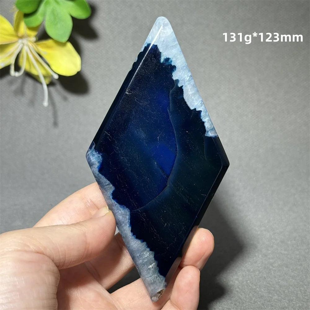 Blue Agate Diamond-ToShay.org