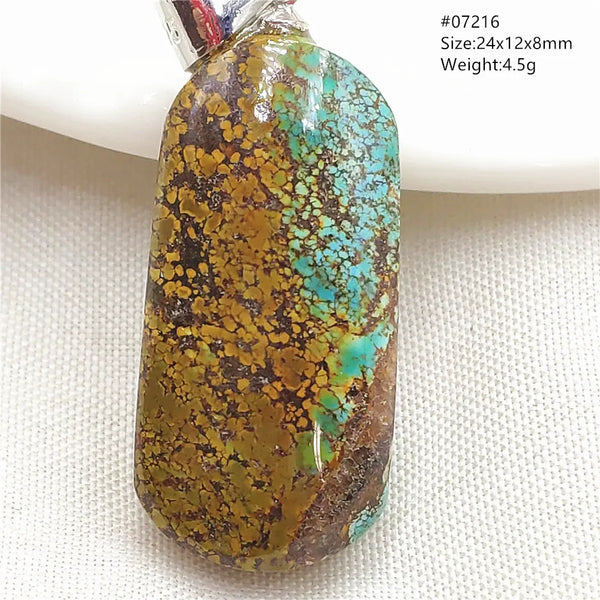 Green Turquoise Pendant-ToShay.org