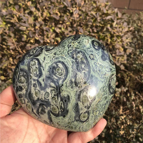 Green Peacock Eye Jasper-ToShay.org