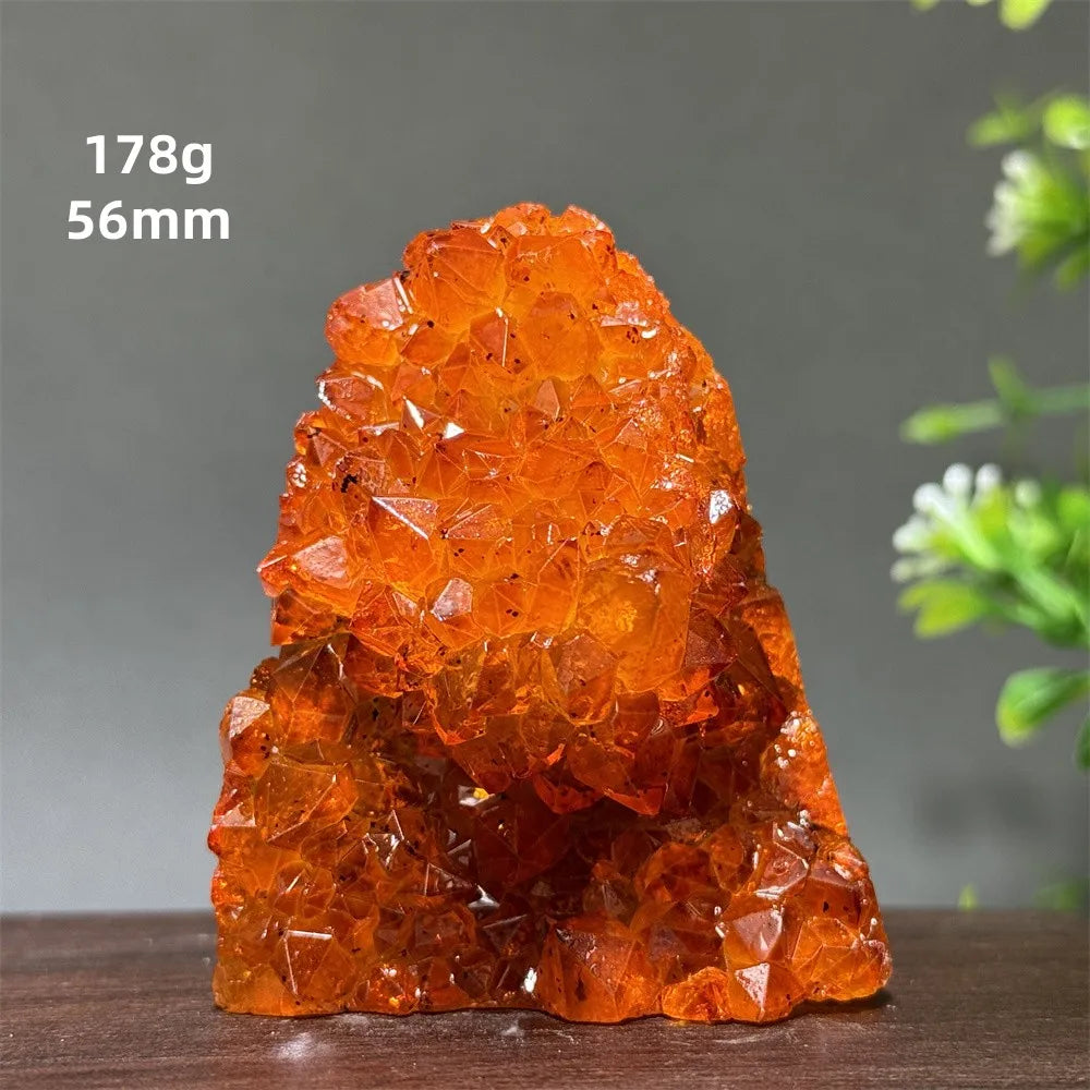 Orange Citrine Cave Cluster-ToShay.org