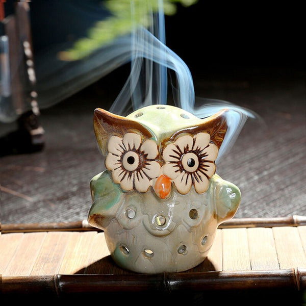 Hollow Owl Aroma Burner-ToShay.org