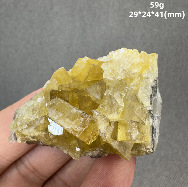 Yellow Barite Quartz Crystals-ToShay.org