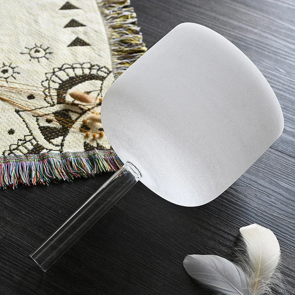 White Opal Crystal Handle Bowl-ToShay.org