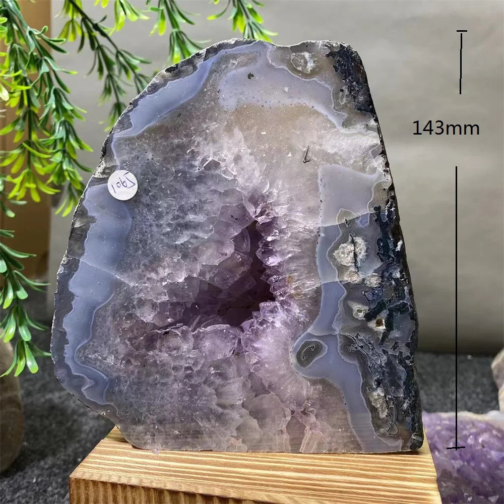 Purple Amethyst Geode-ToShay.org