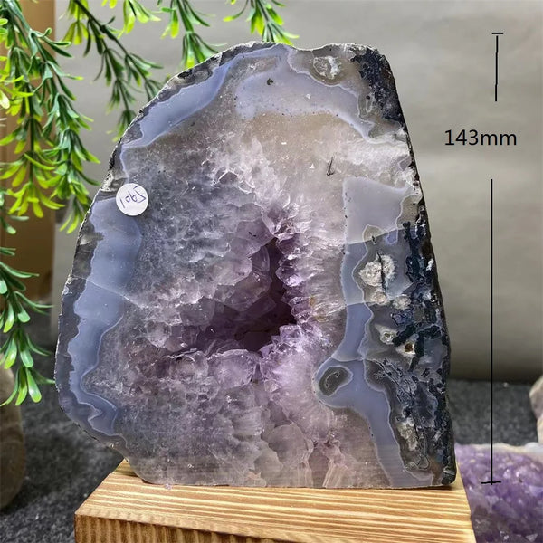 Purple Amethyst Geode-ToShay.org
