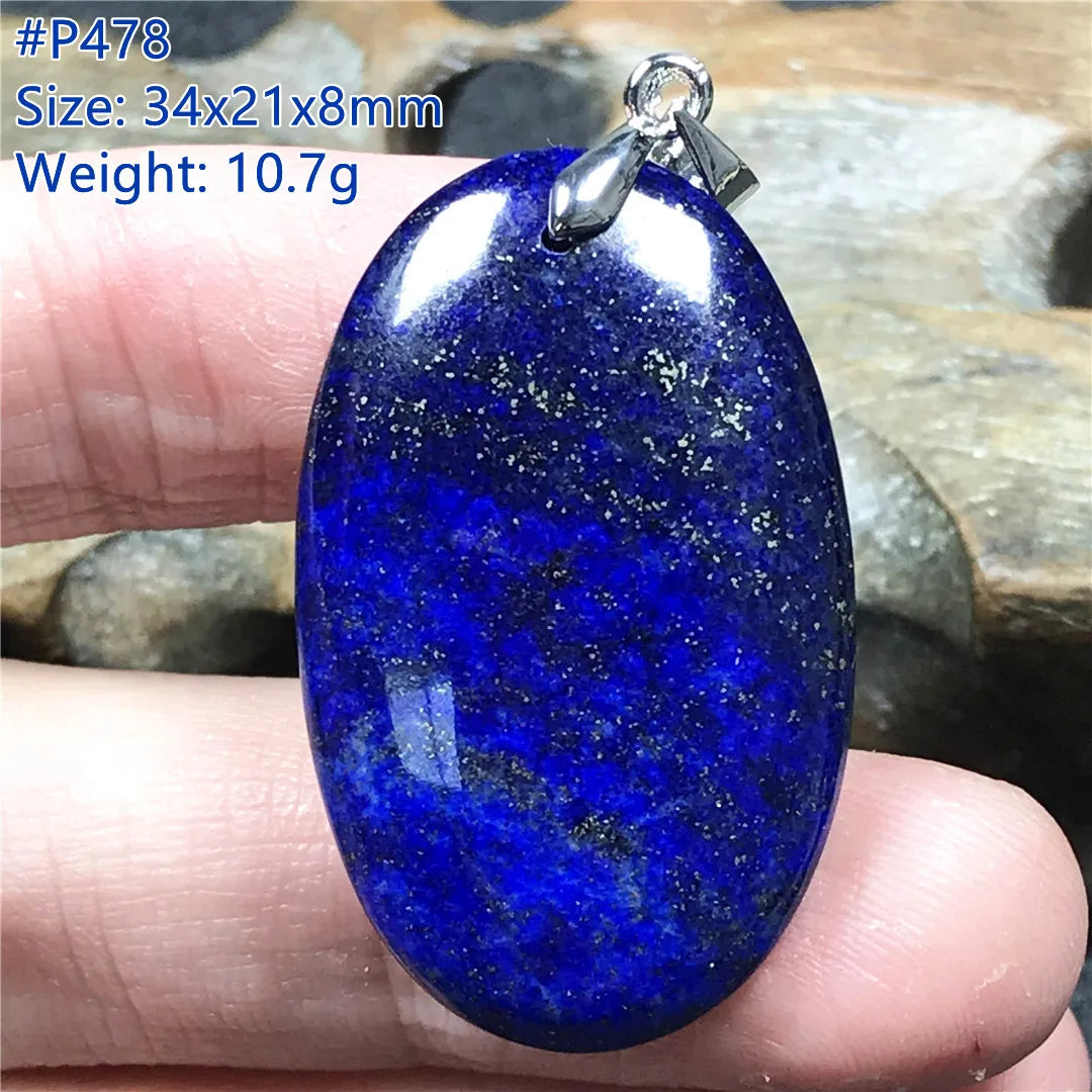 Blue Lapis Lazuli Pendant-ToShay.org