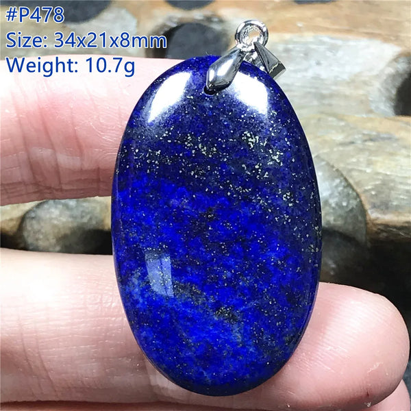 Blue Lapis Lazuli Pendant-ToShay.org