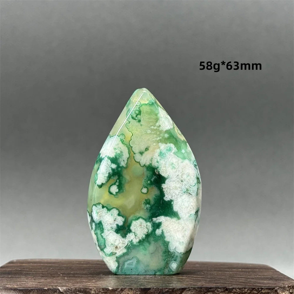 Green Cherry Blossom Agate-ToShay.org