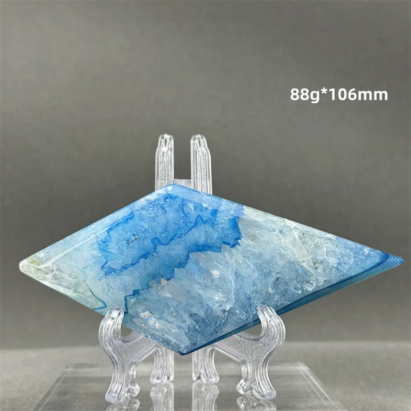 Blue Agate Rhombus-ToShay.org
