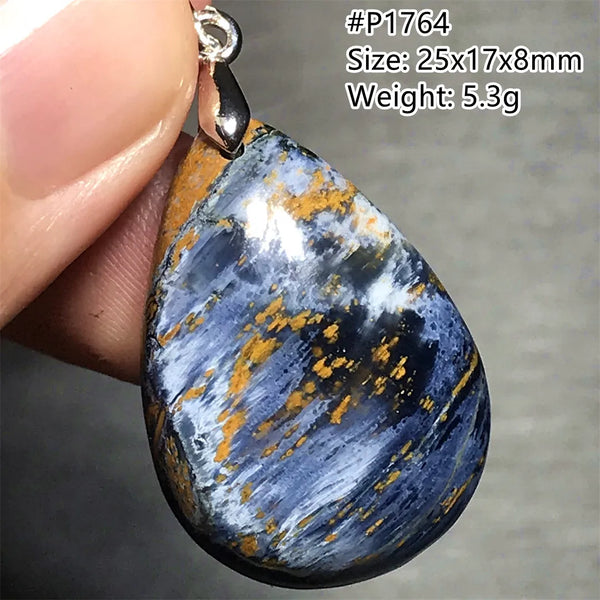 Blue Pietersite Pendant-ToShay.org