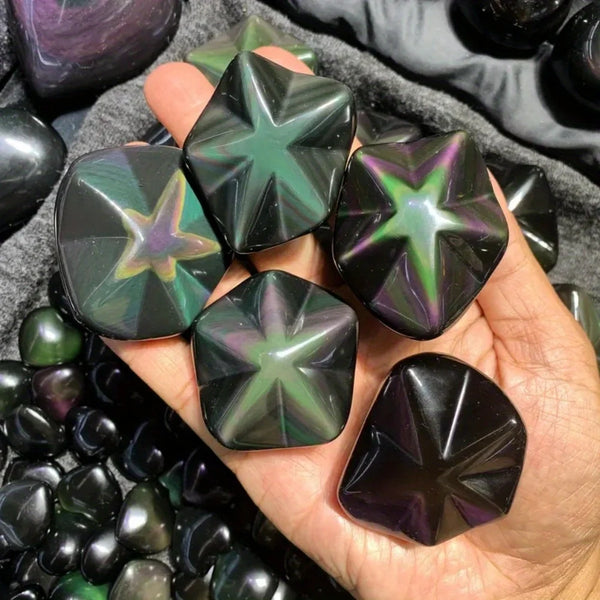 Rainbow Obsidian Star-ToShay.org