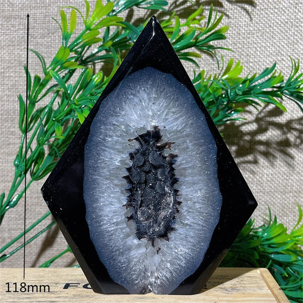 Black Agate Torch-ToShay.org