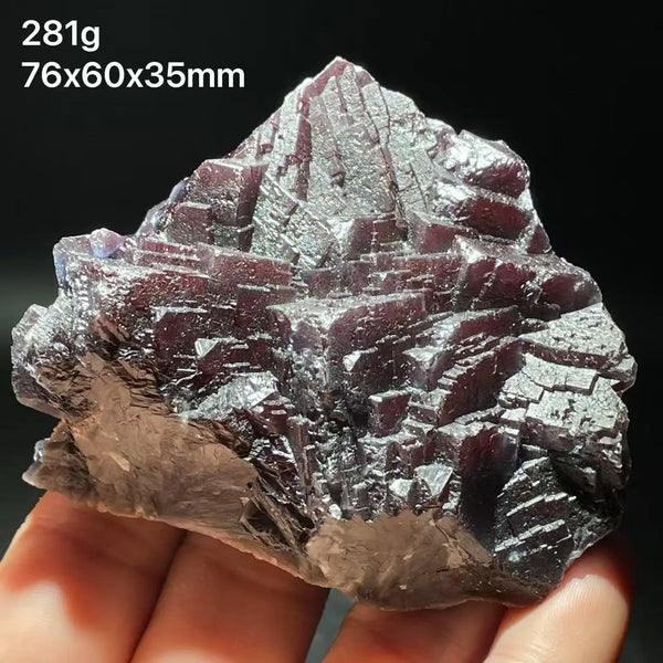 Black Rose Fluorite Crystal-ToShay.org