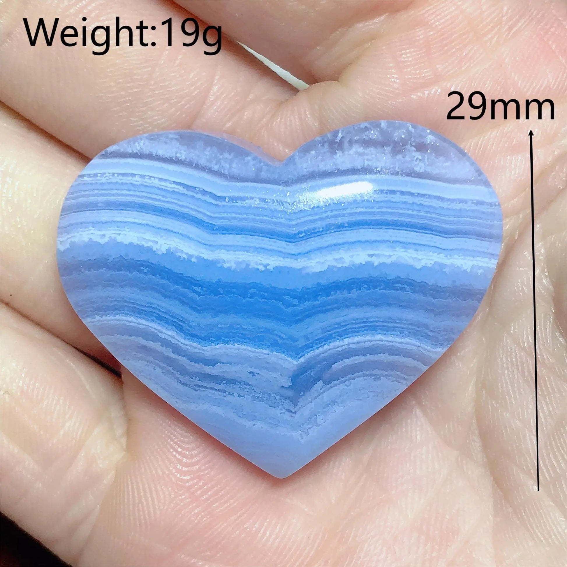 Blue Lace Agate Hearts-ToShay.org