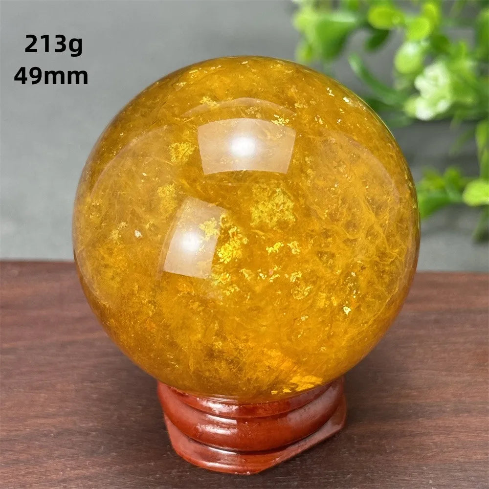 Gold Lepidolite Ball-ToShay.org