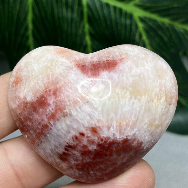Pink Pork Stone Heart-ToShay.org