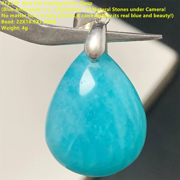 Blue Amazonite Pendants-ToShay.org