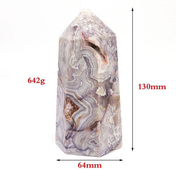 Grey Agate Tower Point-ToShay.org