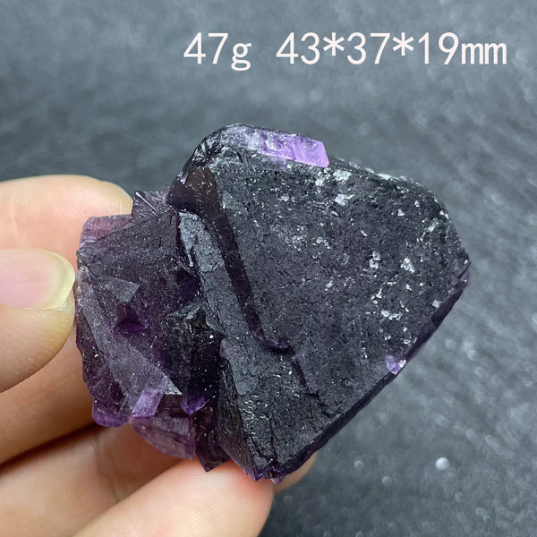 Purple Fluorite Crystal-ToShay.org