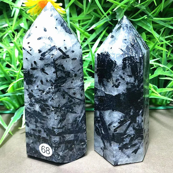 Black Hair Crystal Point-ToShay.org