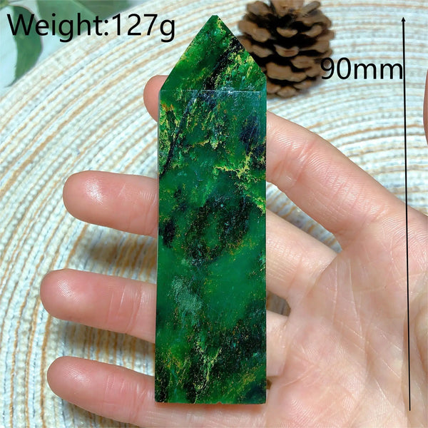 Green Emerald Quartz Point-ToShay.org