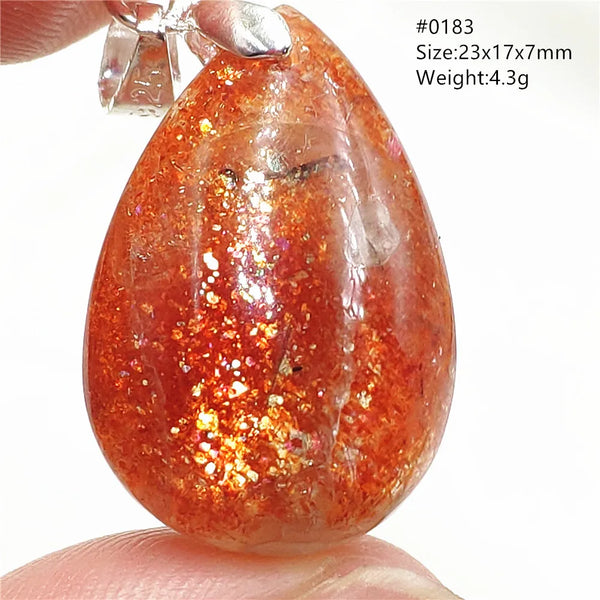 Orange Sunstone Pendant-ToShay.org