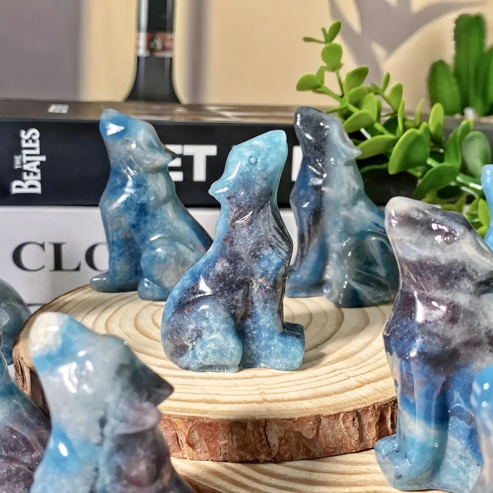 Blue Trolleite Wolf-ToShay.org