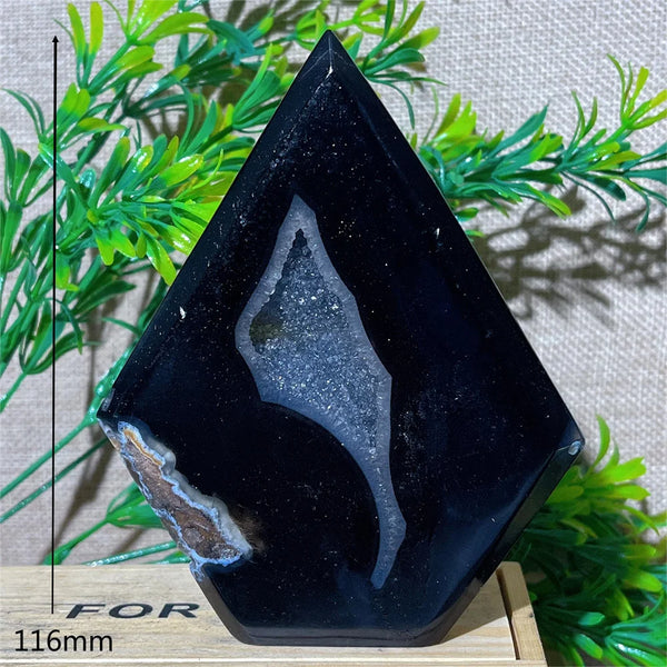 Black Agate Torch-ToShay.org