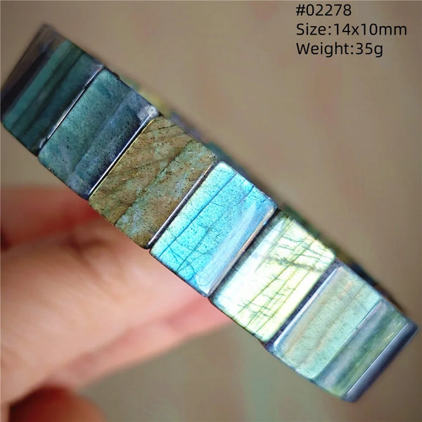 Blue Labradorite Bracelet-ToShay.org