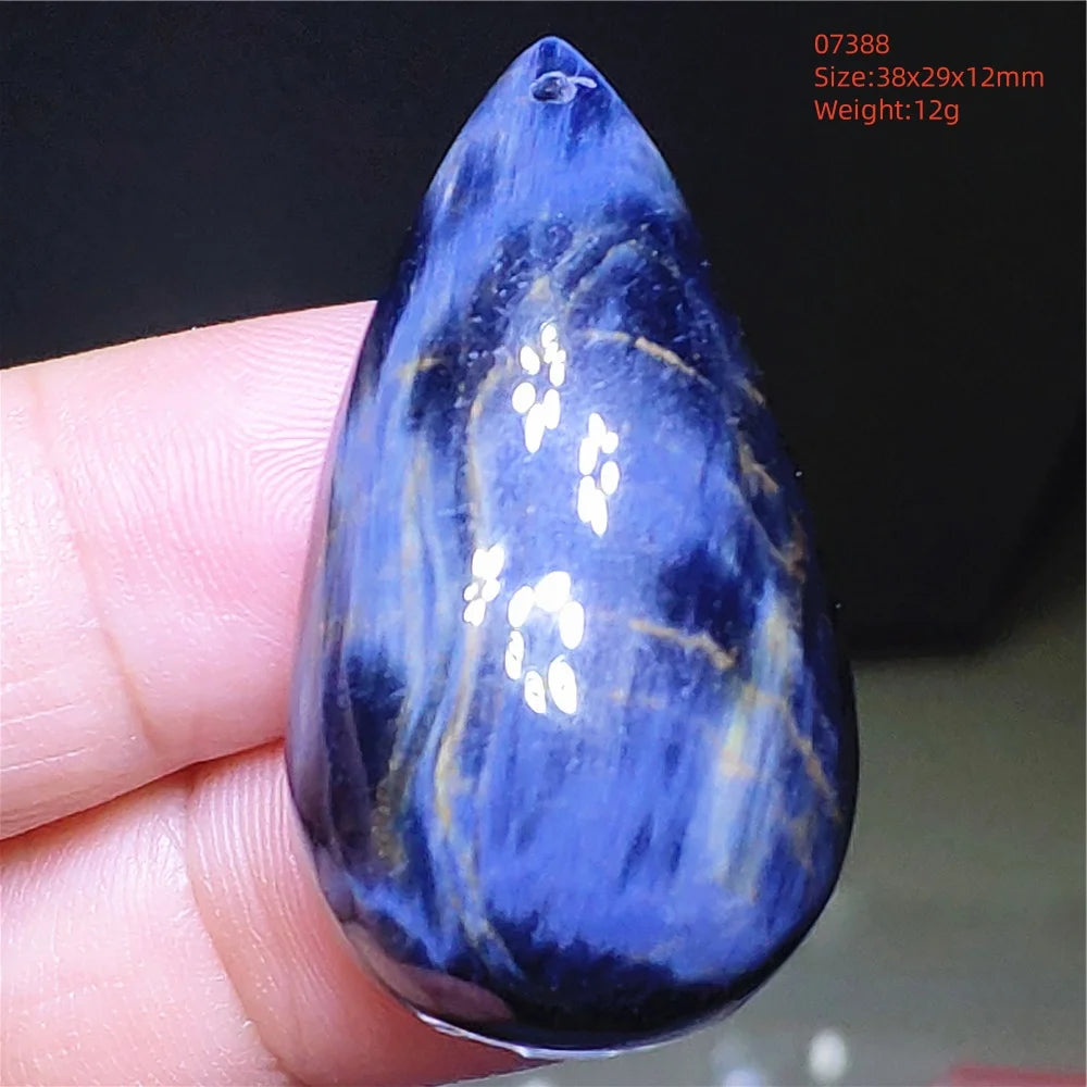 Blue Pietersite Pendant-ToShay.org