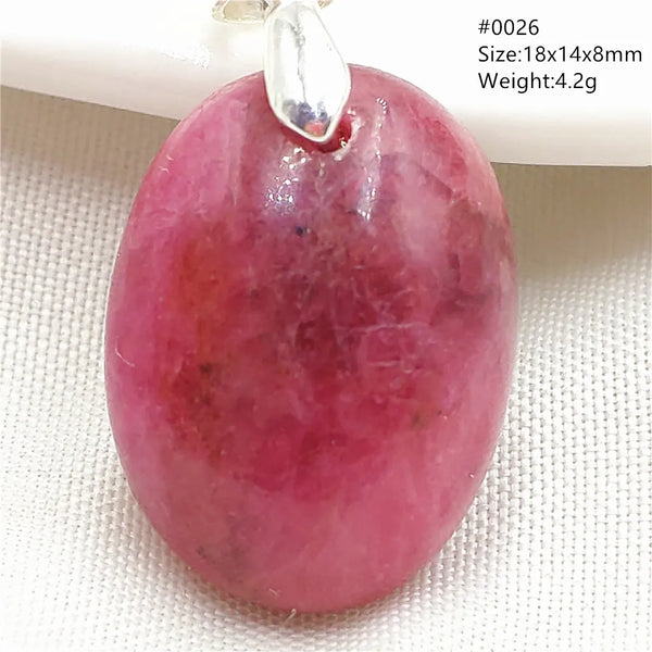 Red Rose Rhodonite Pendant-ToShay.org