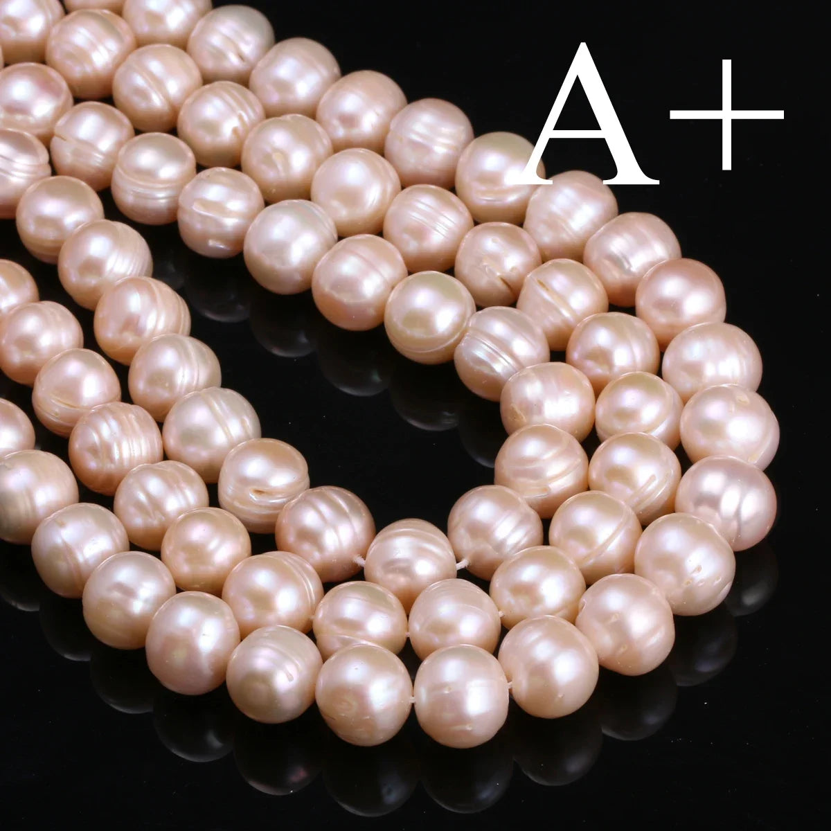 Orange Pearl Beads-ToShay.org