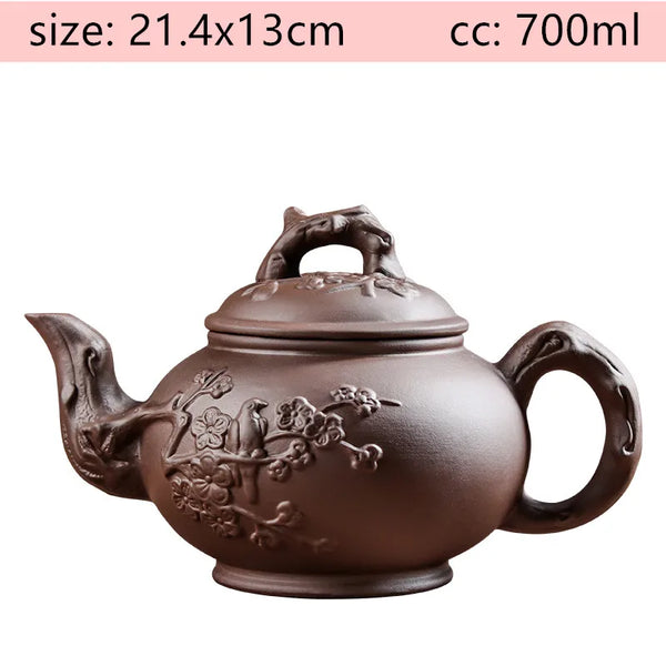 Plum Blossom Clay Teapots-ToShay.org