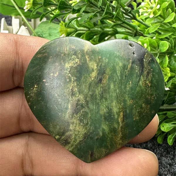 Green Emerald Stone Heart-ToShay.org
