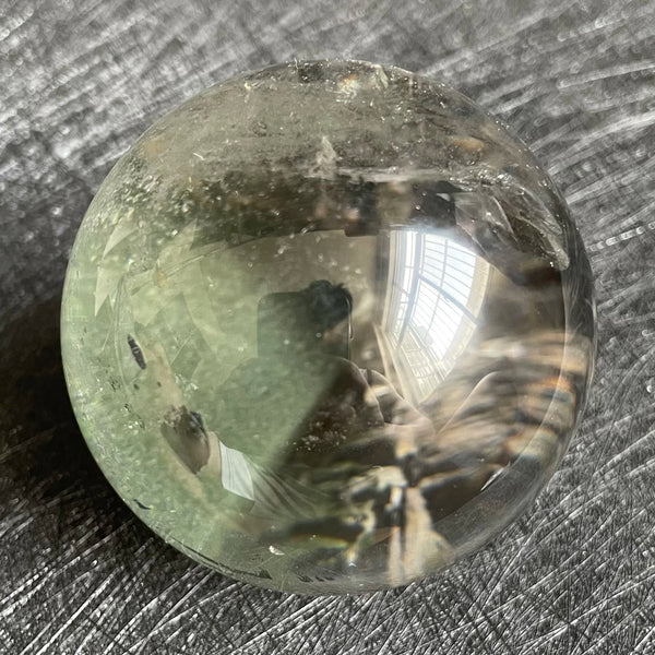 Green Phantom Quartz Ball-ToShay.org