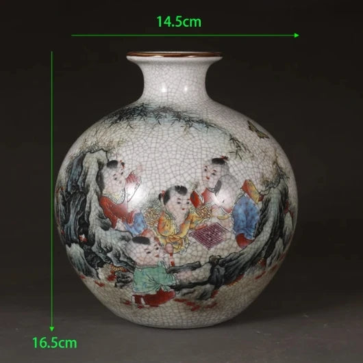 Blue White Porcelain Vase-ToShay.org
