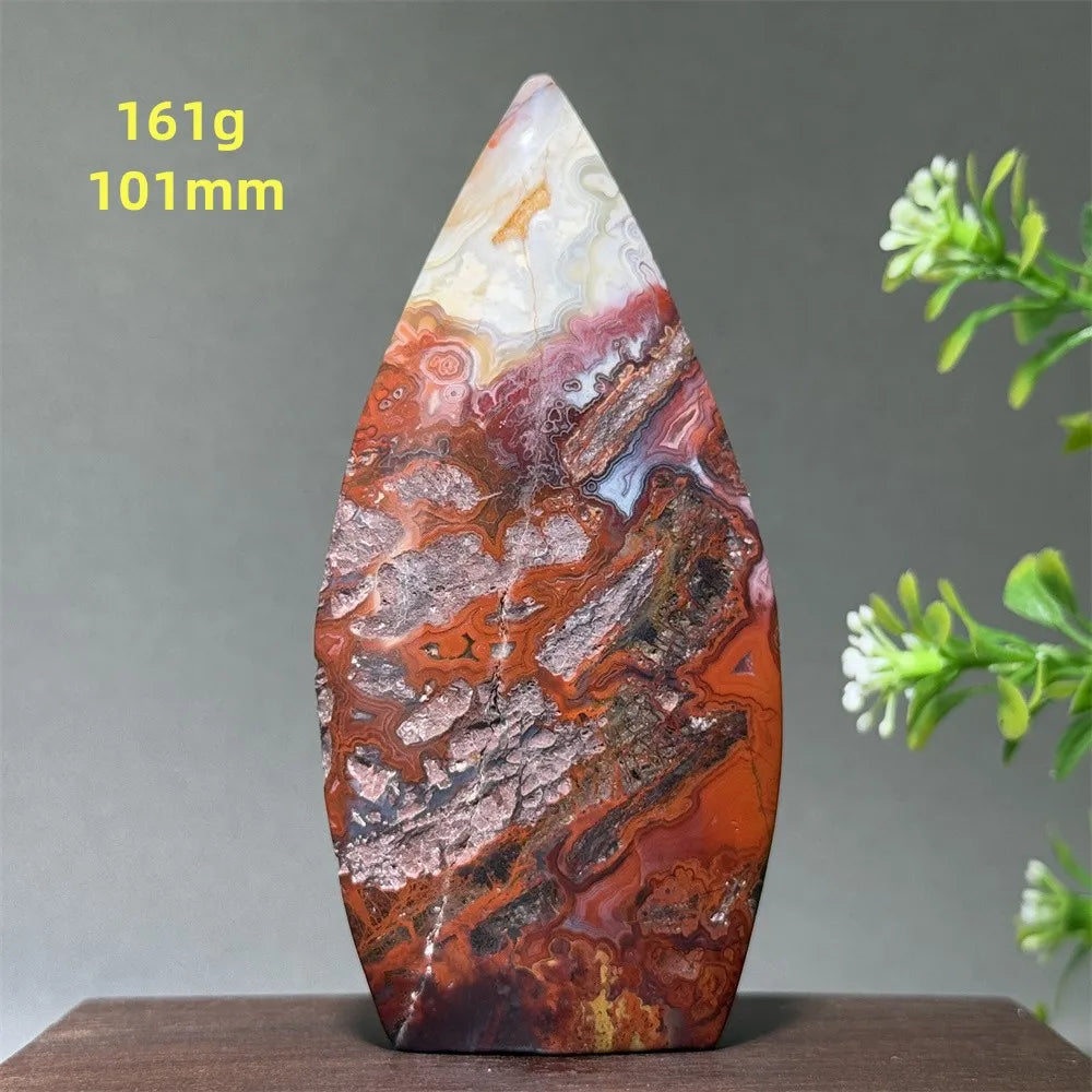 Red Agate Torch-ToShay.org