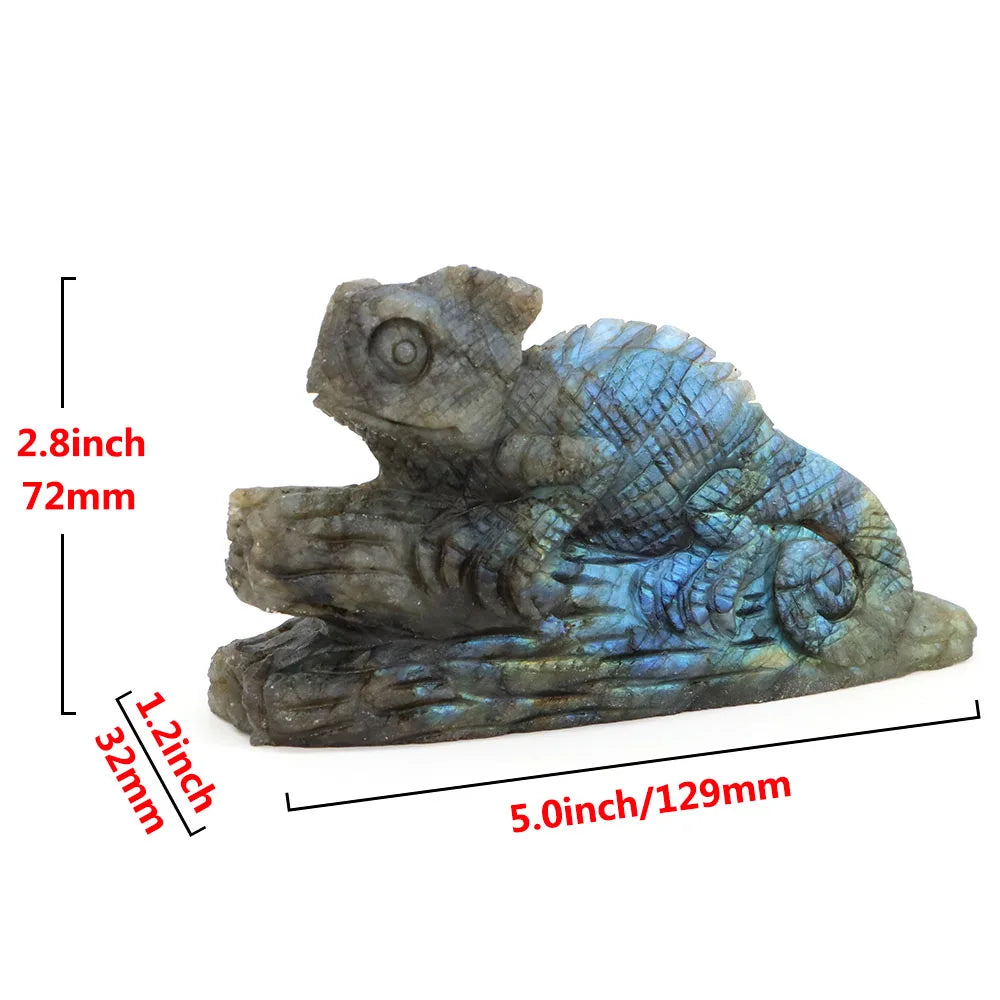 Blue Labradorite Chameleon-ToShay.org