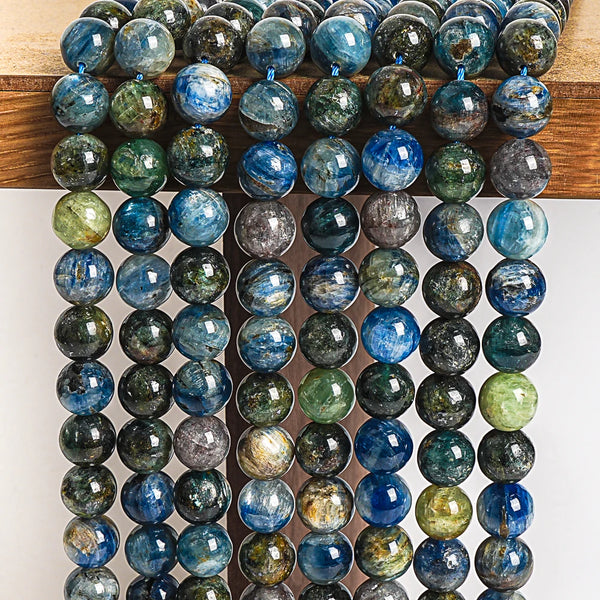 Green Blue Kyanite Beads-ToShay.org