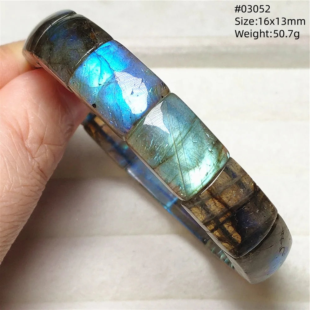 Blue Labradorite Bracelet-ToShay.org