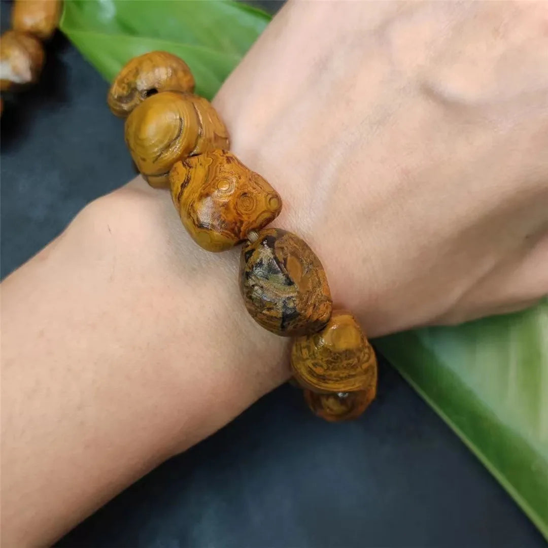 Yellow Money Stone Bracelet-ToShay.org
