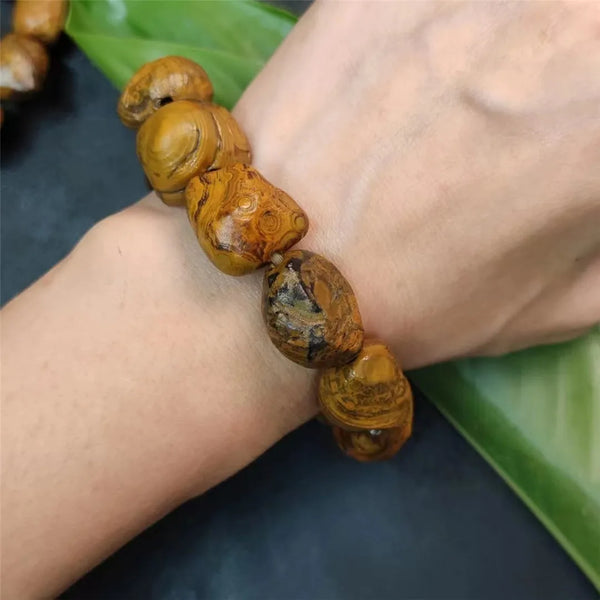 Yellow Money Stone Bracelet-ToShay.org