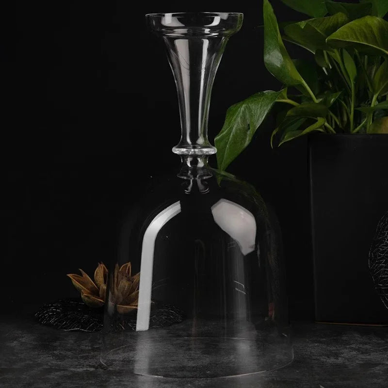 Clear Crystal Singing Chalice-ToShay.org