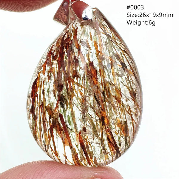 Green Black Rutilated Quartz-ToShay.org