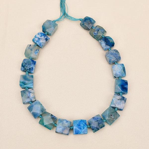 Blue Coral Jade Beads-ToShay.org