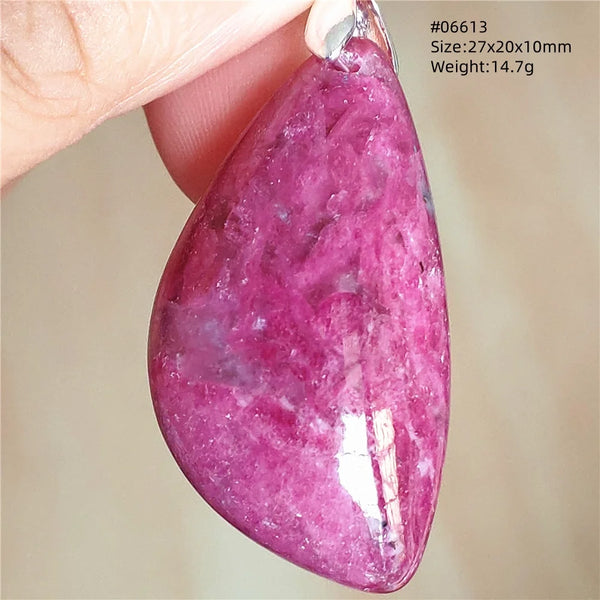 Red Ruby Zoisite Pendant-ToShay.org