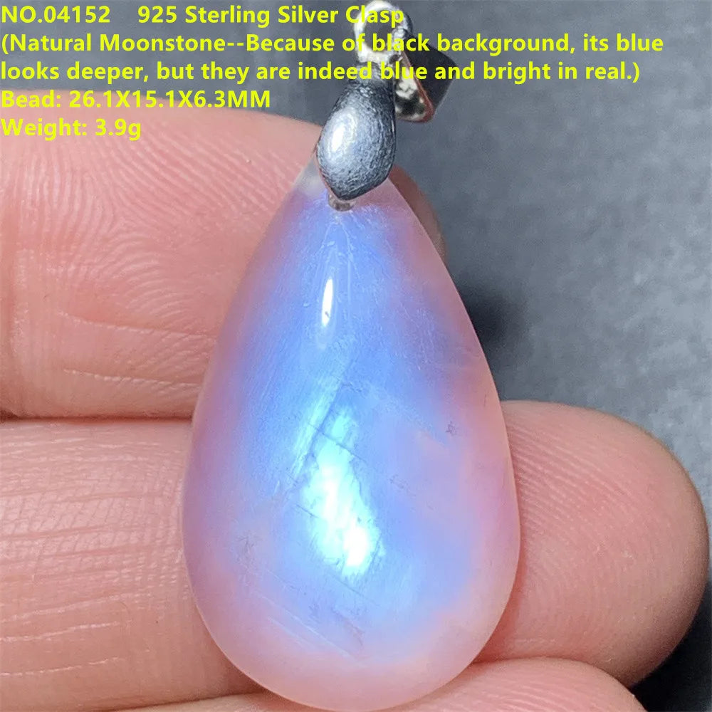 Blue Light Moonstone Pendants-ToShay.org