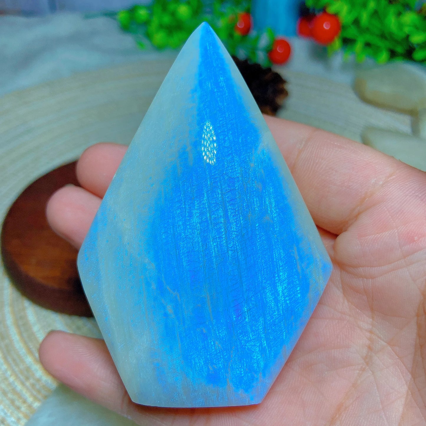Blue Flash Moonstone-ToShay.org