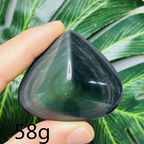 Black Turtle Stone Heart-ToShay.org